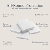 4 Pack Breathable Cot Bumpers