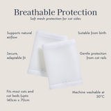 Breathable Cot Bumpers 2 Pack