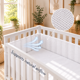 Breathable Cot Bumpers 4 Pack