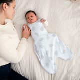 Swaddle to Sleep Bag 0.5 Tog - 0-4M Lightweight