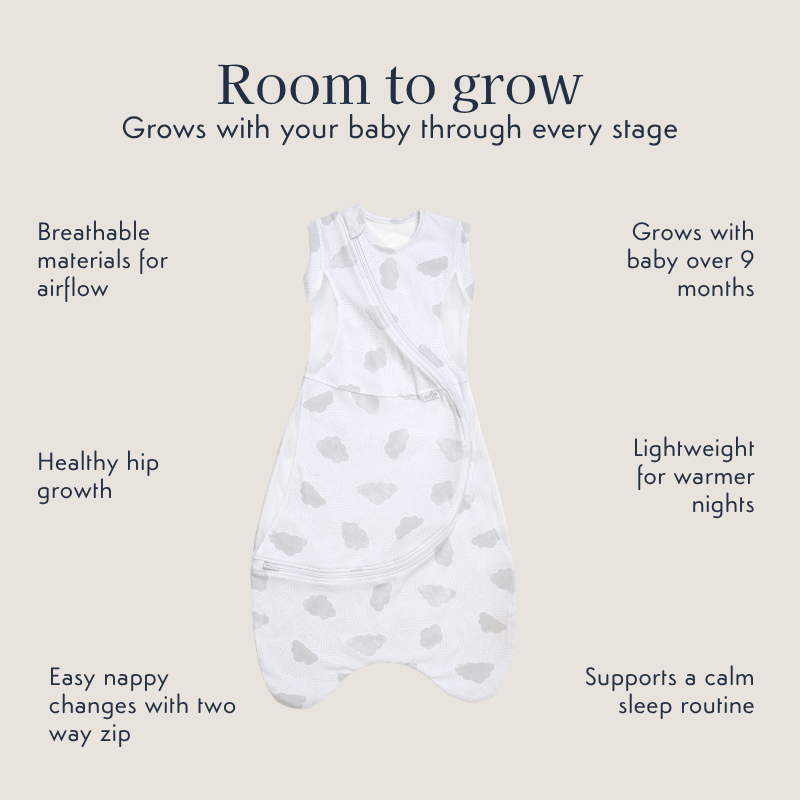 Cuddle to Sleep Bag 0.5 Tog 3-12m