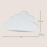 Wooden Cloud Nursery Light