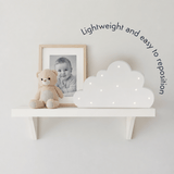 Wooden Cloud Nursery Light