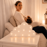 Wooden Cloud Nursery Light