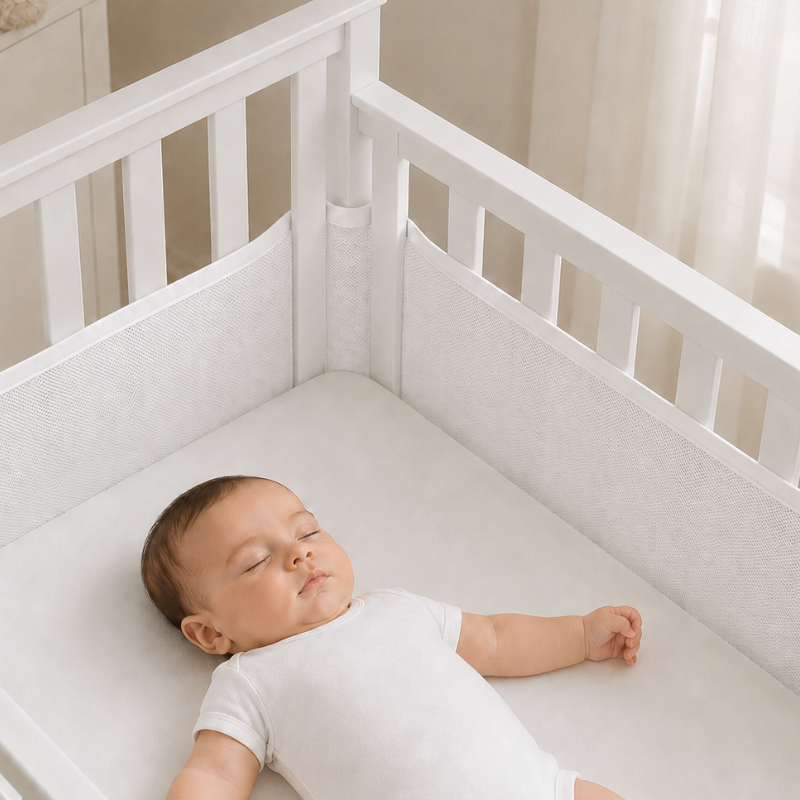 Breathable Cot Bumpers 2 Pack