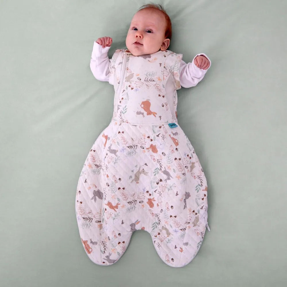 Swaddle to Sleep Bag 2.5 Tog - 0-4M All Seasons