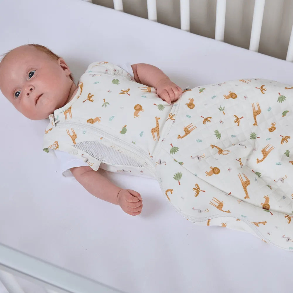 Swaddle to Sleep Bag 2.5 Tog - 0-4M All Seasons