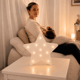 Wooden Star Nursery Light