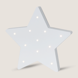 Wooden Star Nursery Light
