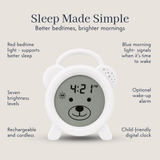 Snoozee Sleep Trainer Clock - Bedtime Bear Special Edition