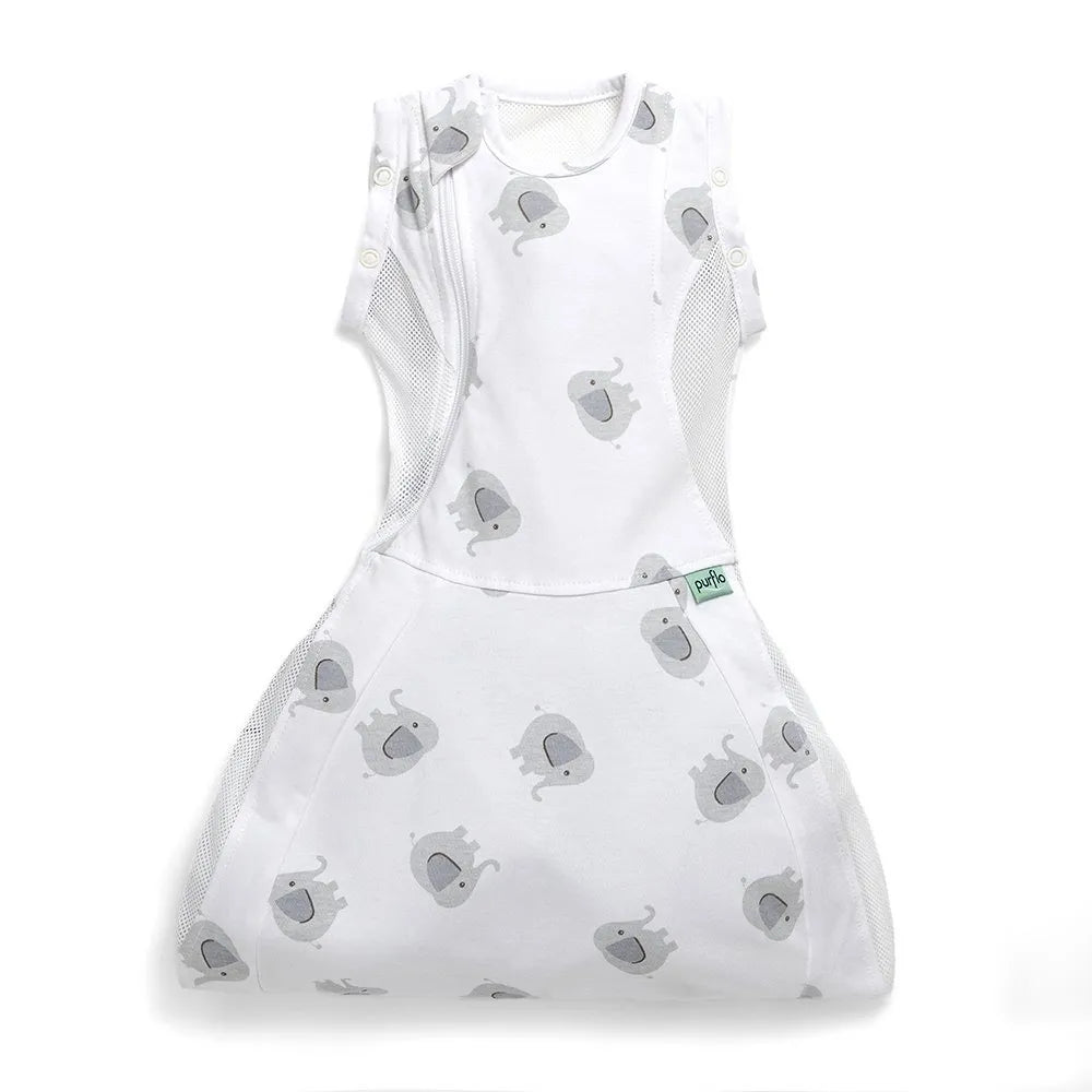 Swaddle to Sleep Bag 0.5 Tog - 0-4M Lightweight
